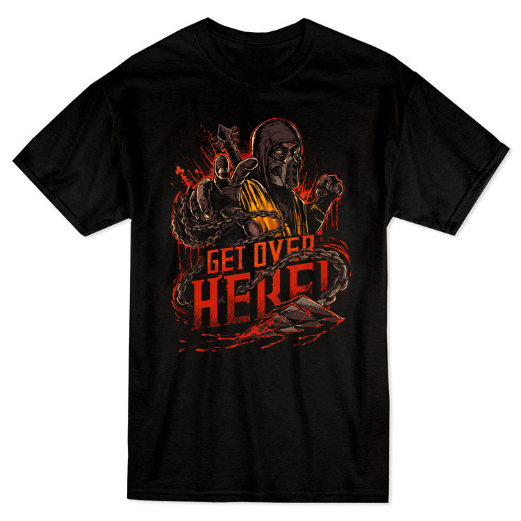 Get over here Scorpion T-Shirt - Black